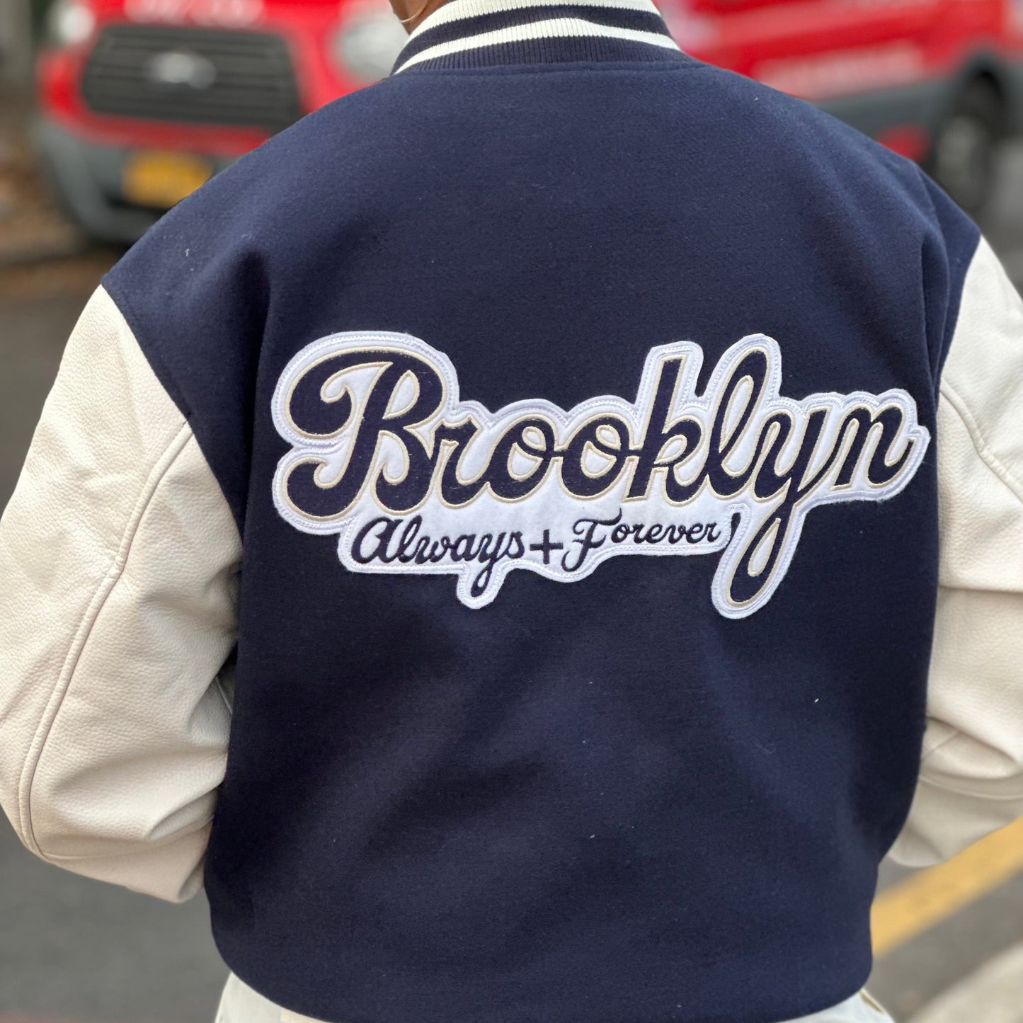 Brooklyn Always & Forever Varsity Jacket