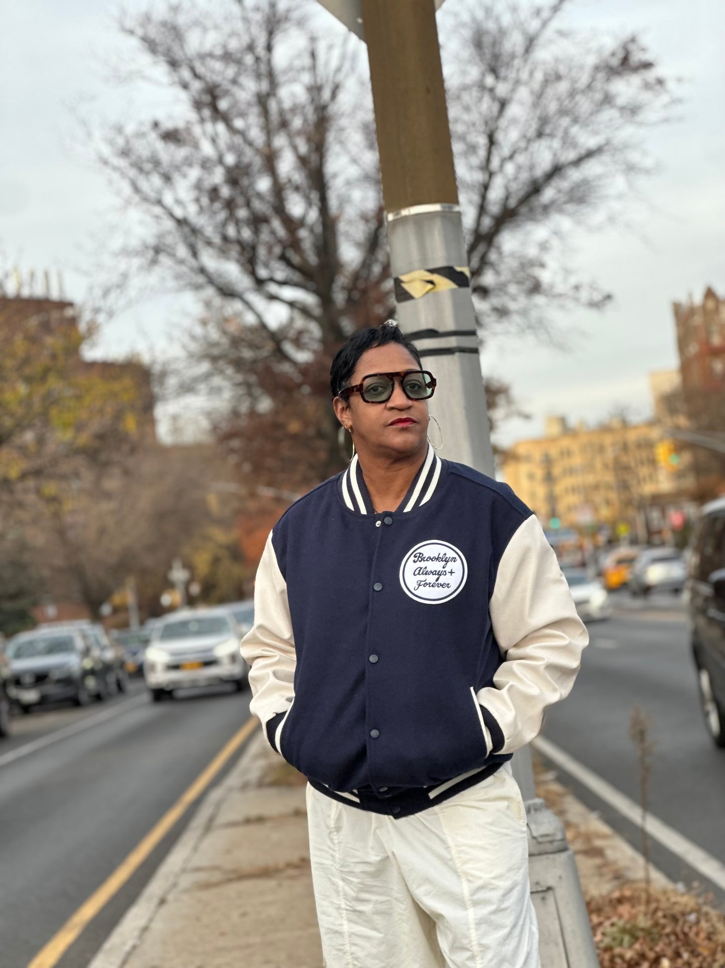 Brooklyn Always & Forever Varsity Jacket