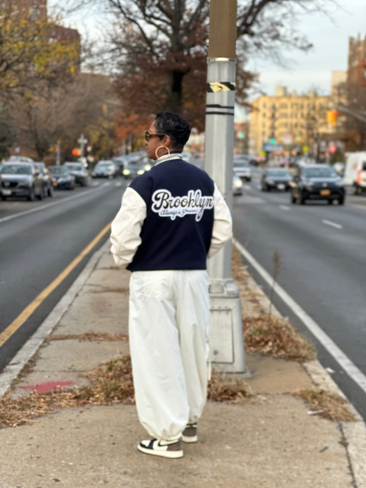 Brooklyn Always & Forever Varsity Jacket